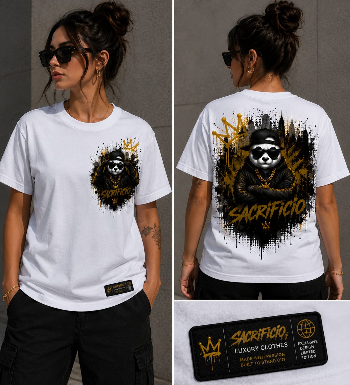 Camiseta mujer sacrificio